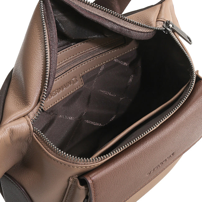 Obermain Tas Pria Justin Waist Bag-L In Beige