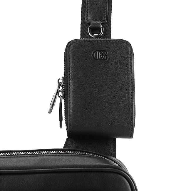 Obermain Tas Pria Roy Crossbody Bag-L In Black