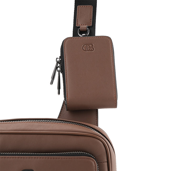 Obermain Tas Pria Roy Crossbody Bag-L In Tan