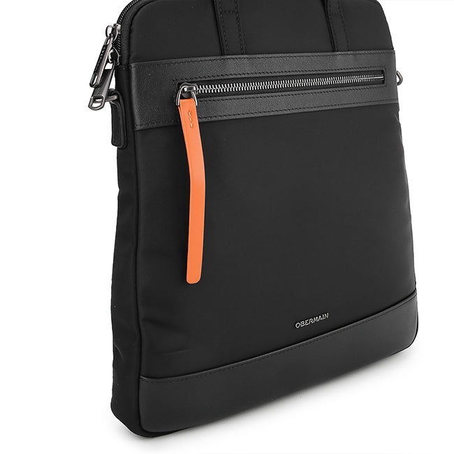 Obermain Tas Pria Rocco Laptop Bag - V In Black