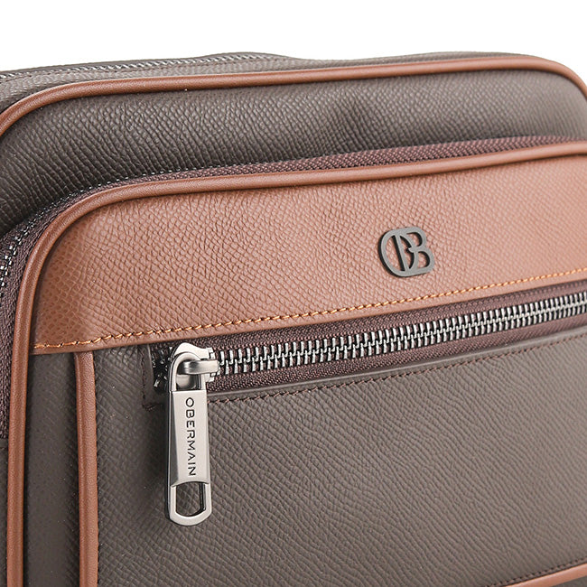 Obermain Men Darius Waist Bag-L In Brown