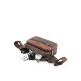 Obermain Men Darius Waist Bag-L In Brown