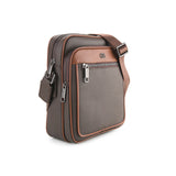 Obermain Men Darius Sling Bag-L In Brown