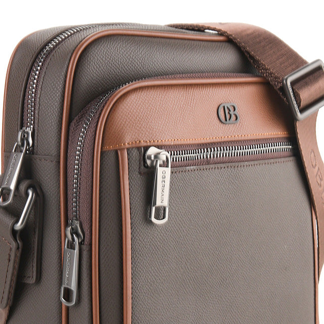 Obermain Men Darius Sling Bag-L In Brown