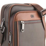 Obermain Men Darius Sling Bag-L In Brown
