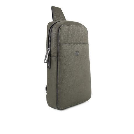 Obermain Men Eathan Chest Bag-L In Taupe