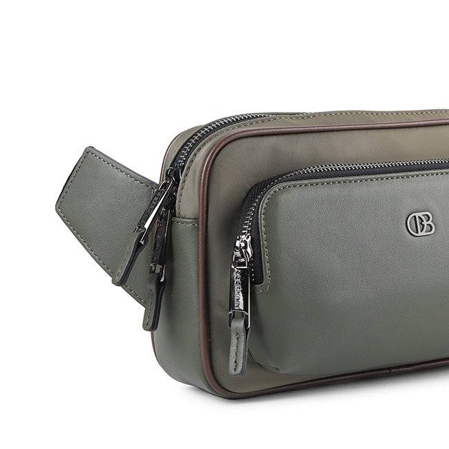 Obermain Men Edric Waist Bag In Olive