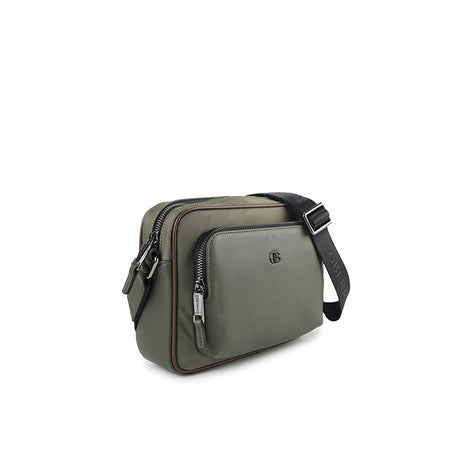 Obermain Men Edric Messenger Bag In Olive