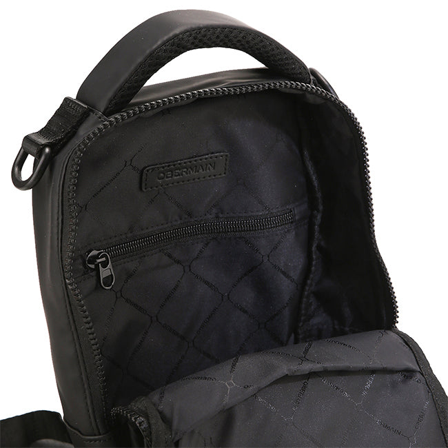 Obermain Tas Pria James 1 Chest Bag In Black