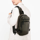 Obermain Tas Pria James 3 Chest Bag In Green