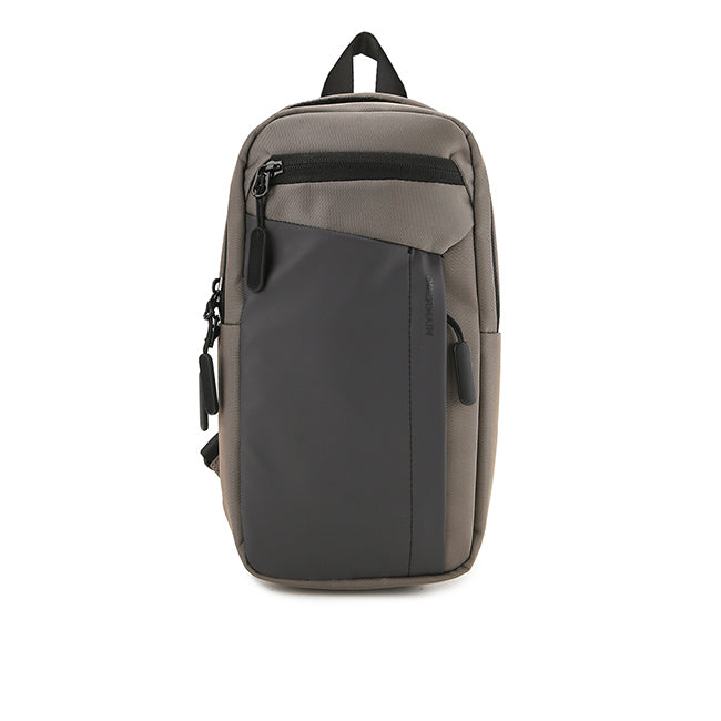 Obermain Tas Pria James 4 Chest Bag In Brown