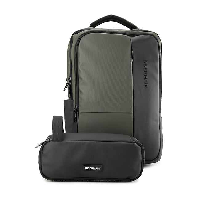 Obermain Tas Pria Tru 3 Backpack In Olive