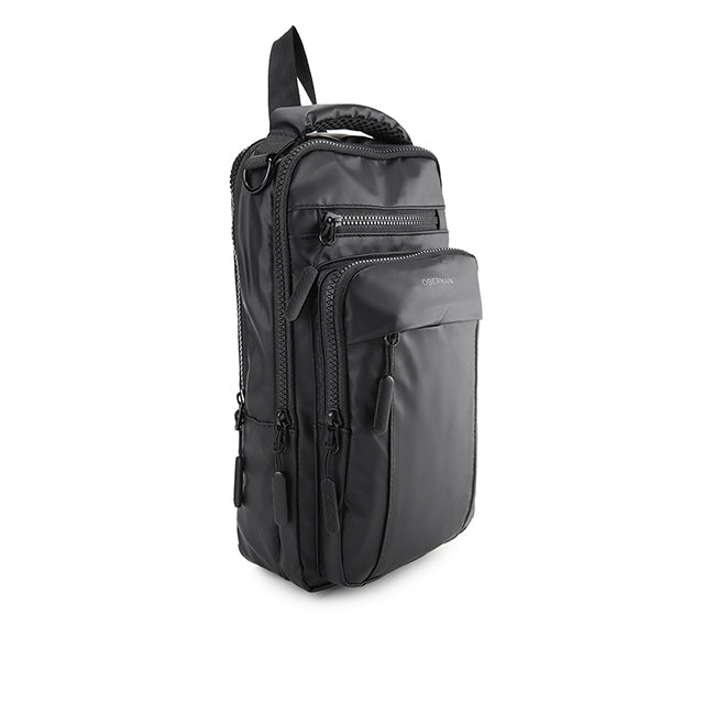 Tyce 4 Chest Bag In Black