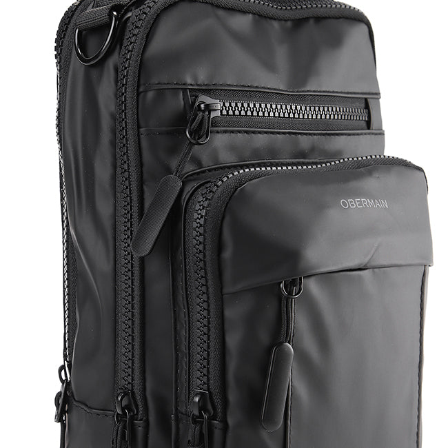 Tyce 4 Chest Bag In Black