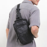 Tyce 5 Chest Bag In Black