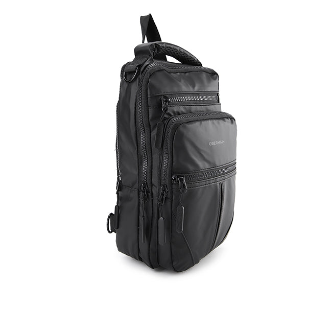 Tyce 5 Chest Bag In Black
