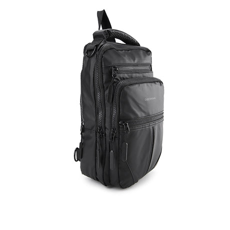 Tyce 5 Chest Bag In Black