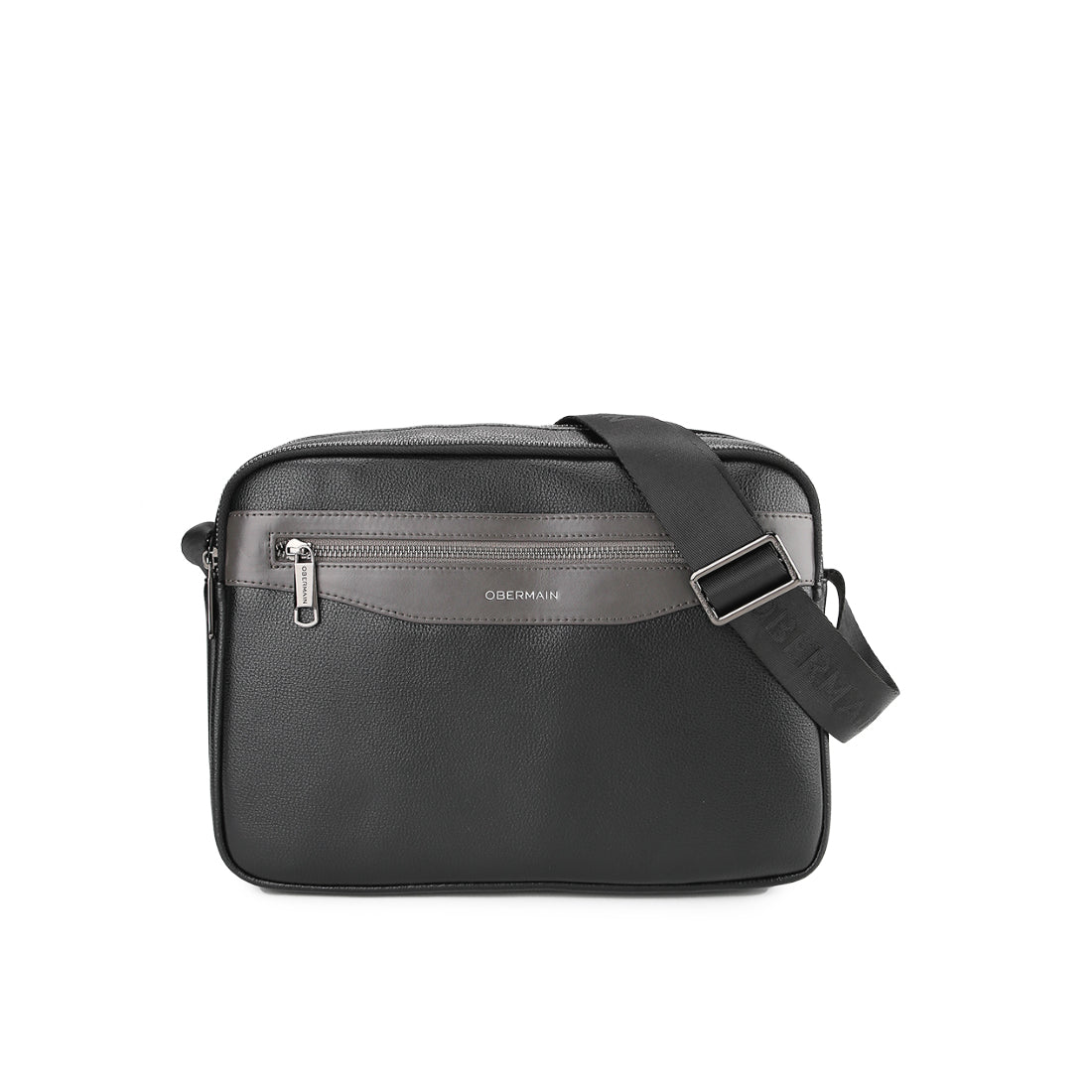 Obermain Tas Pria Taryn 3 Messenger Bag In Black