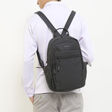 Obermain Men Kayden 1 Chest Bag In Black