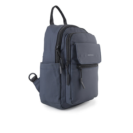 Obermain Men Kayden 3 Chest Bag In Navy