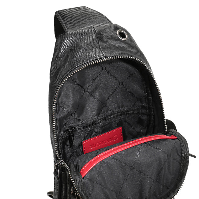 Obermain Tas Pria Maison Chest Bag - L In Black