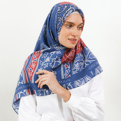 Dania In Navy-Maroon