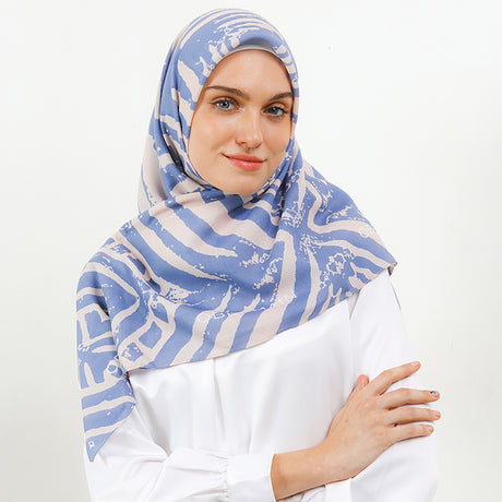 Elena In Beige-Navy