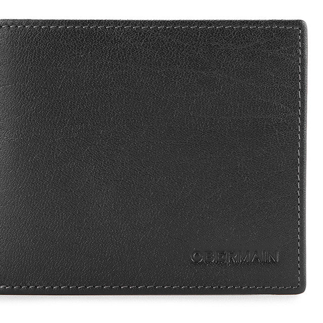 Max Short Wallet - Rfid In Black