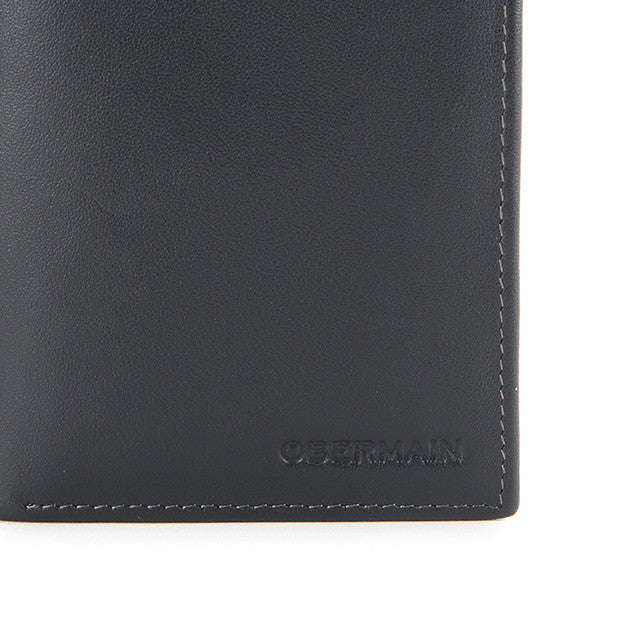 Obermain Aksesoris Unisex Mano Tall Wallet - Rfid In Grey