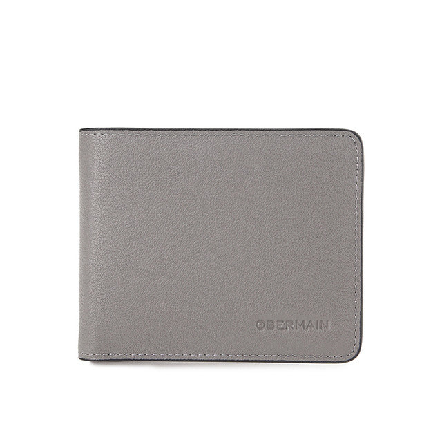 Obermain Aksesoris Unisex Short Wallet Maison Short Wl - Rfid In Grey