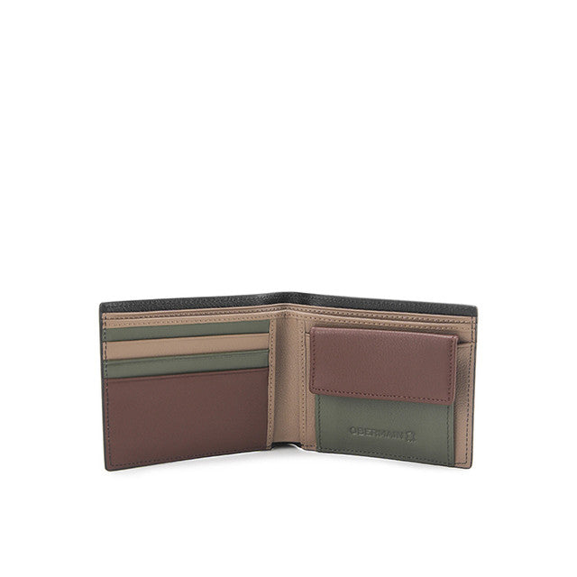 Obermain Aksesoris Unisex Short Wallet Melon Short Wl Coin-Rfid In Black