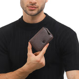 Obermain Aksesoris Pria Card Holder Nevin Cardholder - Rfid In Brown