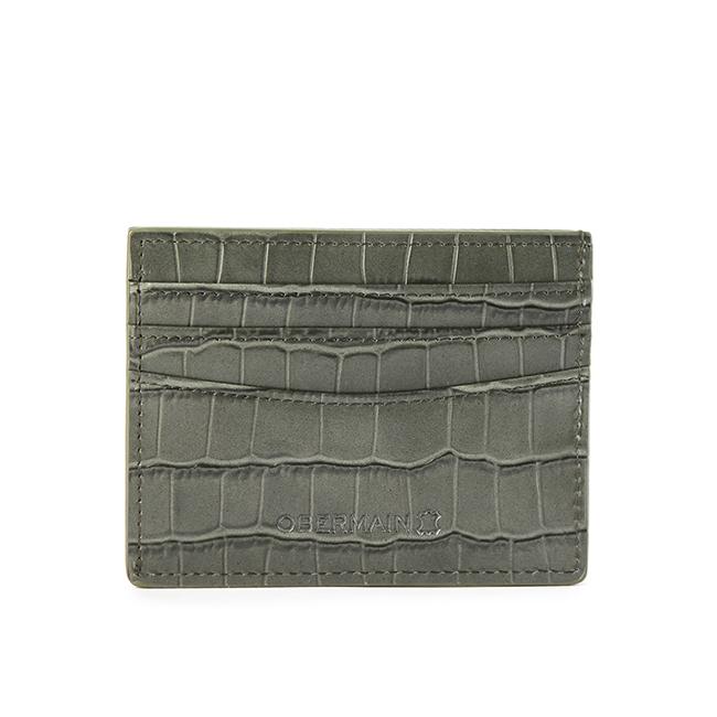 Obermain Aksesoris Pria Card Holder Troy Cardholder - Rfid In Green