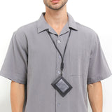 Obermain Aksesoris Pria Id Card Tron Lanyard In Black