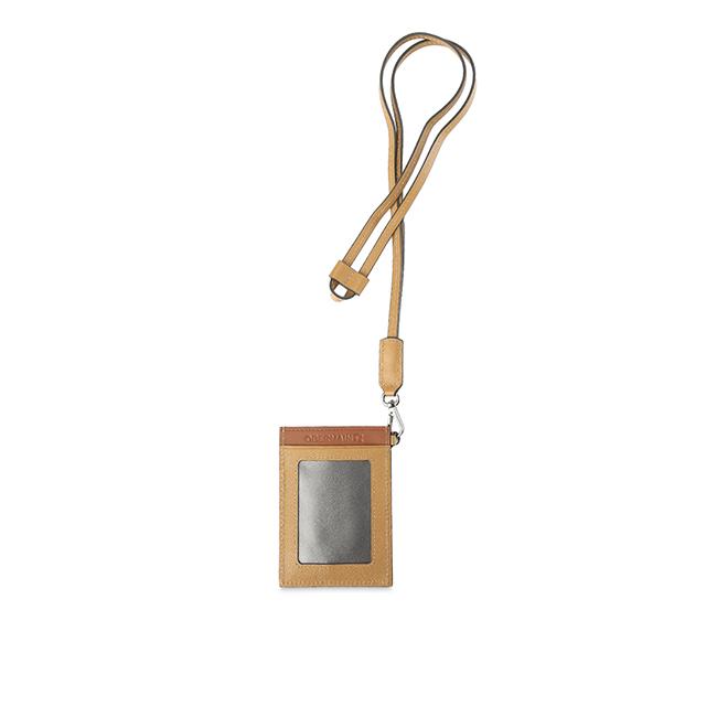 Obermain Aksesoris Pria Id Card Tron Lanyard In Tan