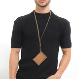 Obermain Aksesoris Pria Id Card Tron Lanyard In Tan