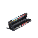 Toby Long Zip Wl - Rfid In Navy