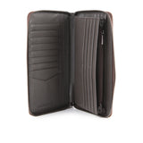 George Long Zip Wl-Rfid In Brown