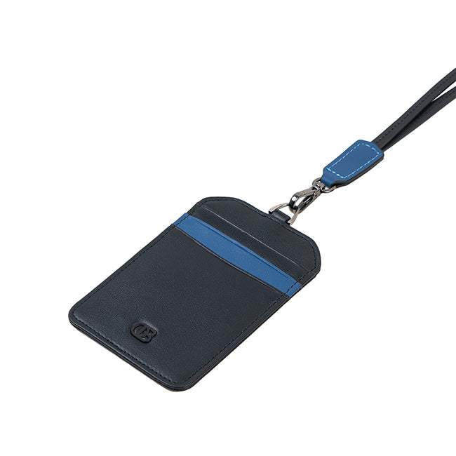 Obermain Men Id Card Hector Lanyard In Black
