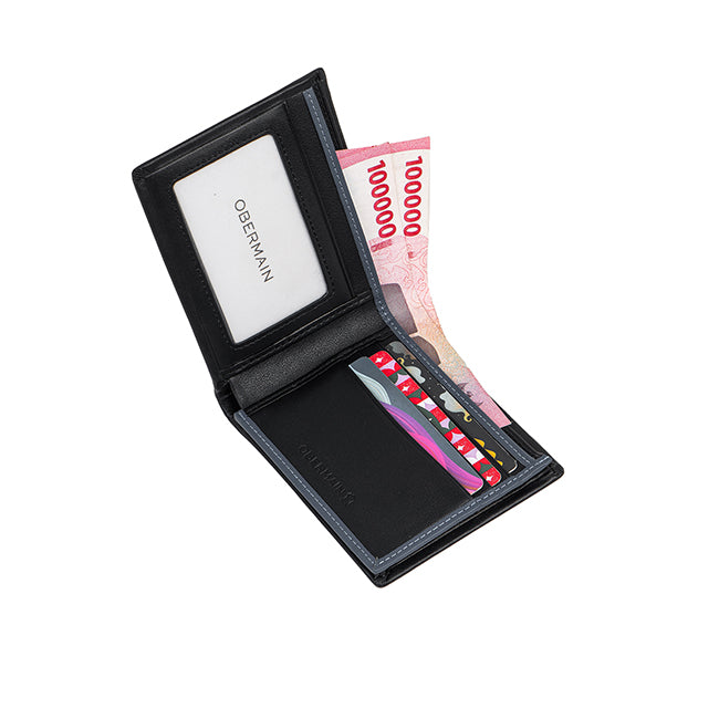 Obermain Men Wallet Hector Short Wl-Rfid In Black