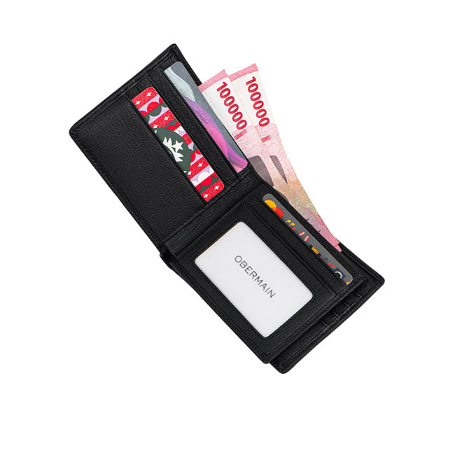 Obermain Men Wallet Howard Short Wl Ex-C -Rfid In Black