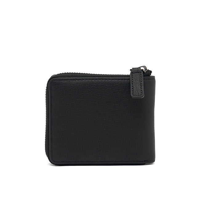 Obermain Men Wallet Howard Short Zip Wl Flip-Rfid In Black
