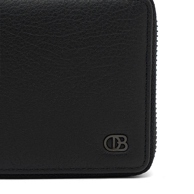 Obermain Men Wallet Howard Short Zip Wl Flip-Rfid In Black