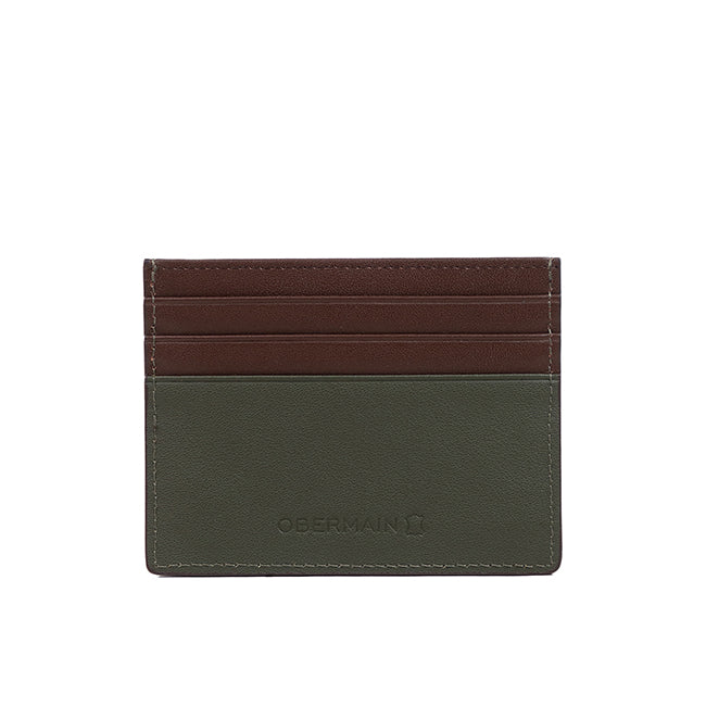 Obermain Men Wallet Hilmi Cardholder In Olive