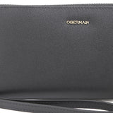 Allie Long Zip Wallet-L In Black