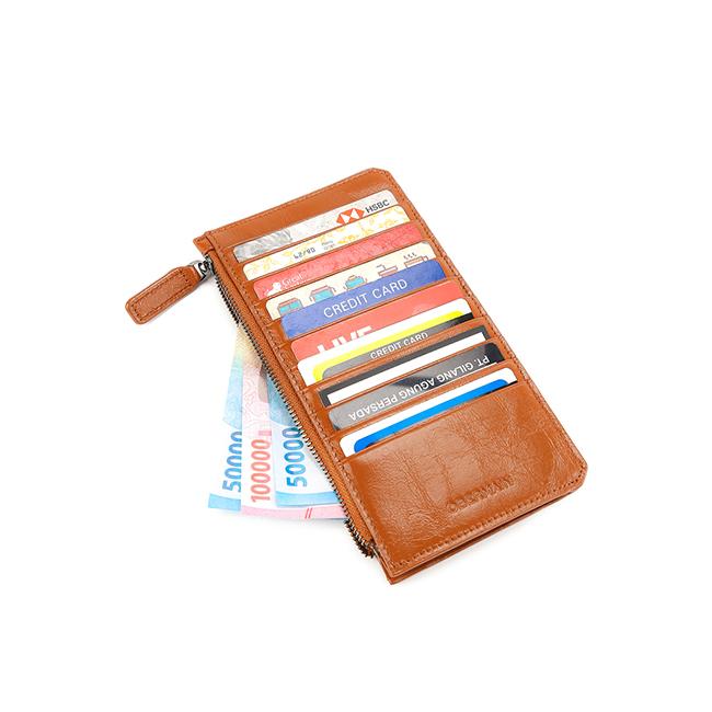 Obermain Aksesoris Wanita Card Holder Ava Cardholder (L)-L In Tan