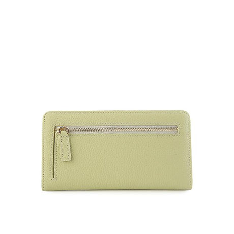 Abby Long Wallet-L In Mint Green