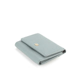 Abby Tri-Fold Wallet-L In Dusty Blue
