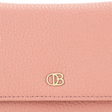 Abby Tri-Fold Wallet-L In Dusty Pink
