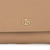 Abby Tri-Fold Wallet-L In Khaki